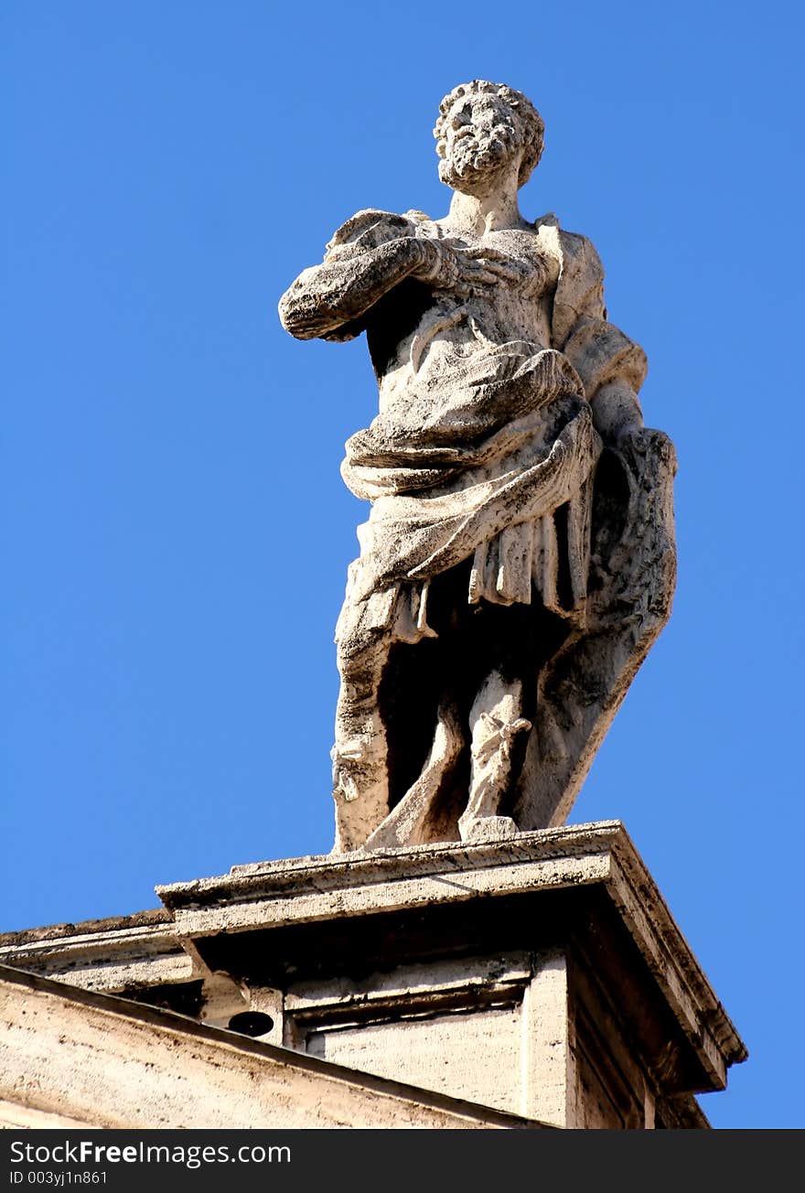 Vatican St. Peter Cathedral Detail