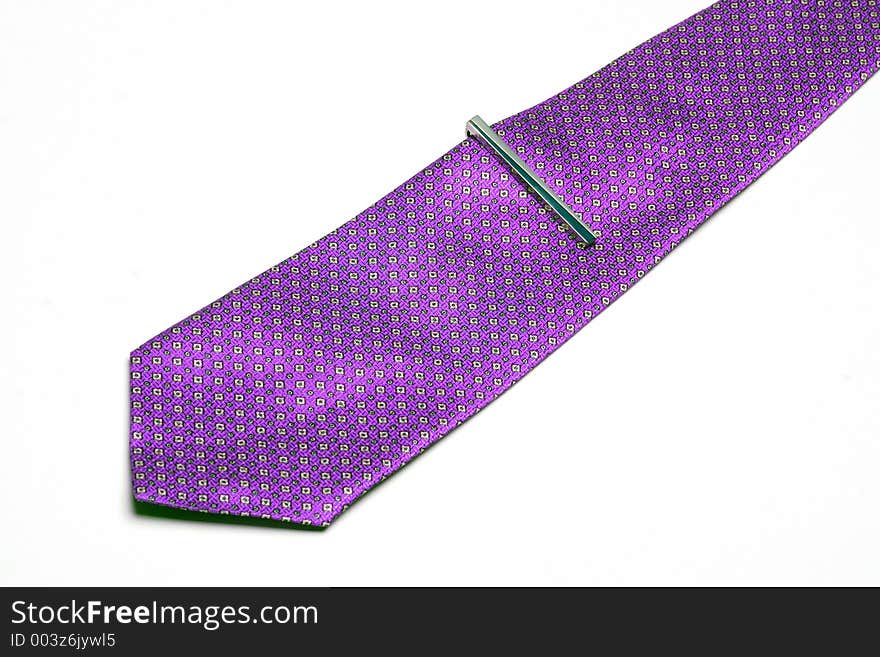 Pink necktie