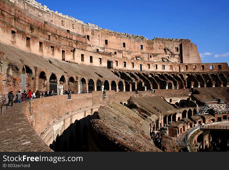 Colosseum by Day Detail