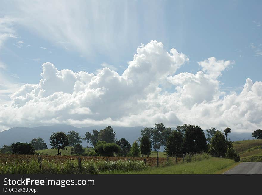 Incredible clouds sending rays into the heavens. Incredible clouds sending rays into the heavens.