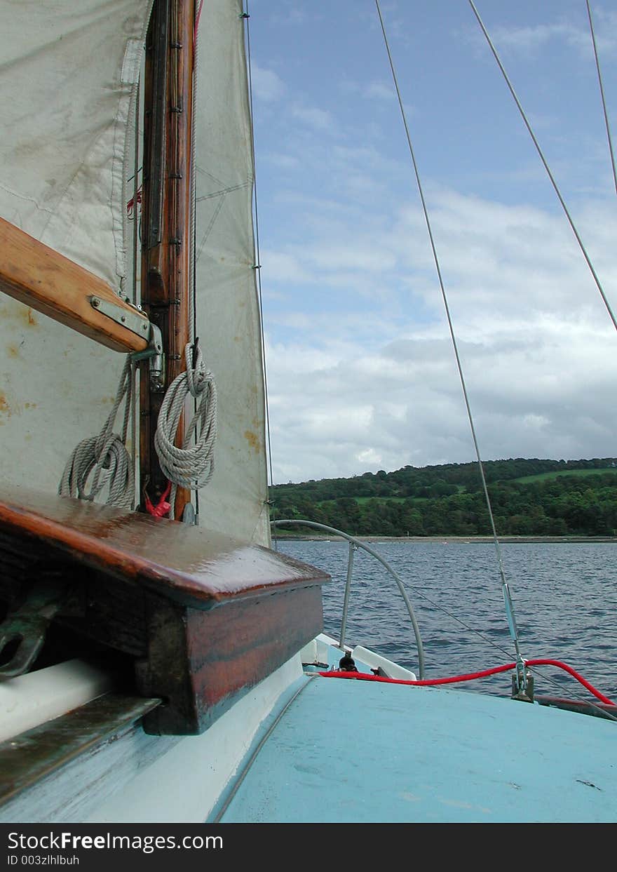 Sunny Sailing Dinghy