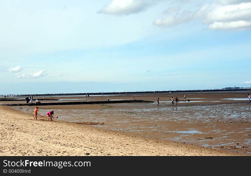 The North Sea; Beach