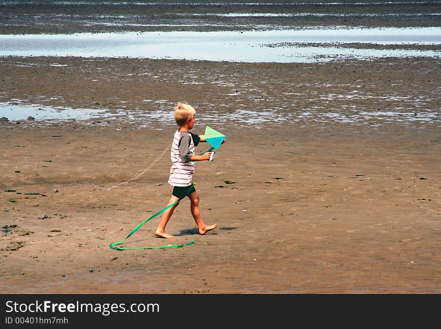 Boy With A Kite