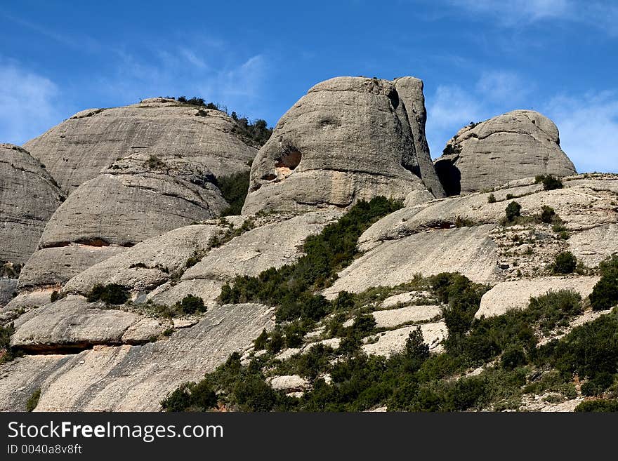 Montserrat mountain, Catalonia, Spain