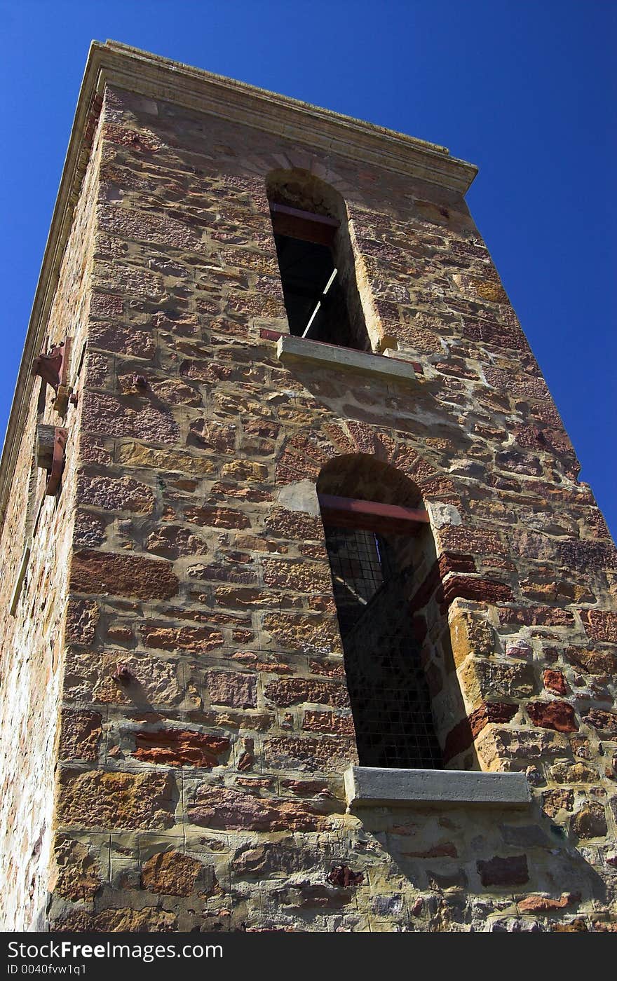 The large disused building that was Richman's engine house at Moonta Mines, South Australia. The large disused building that was Richman's engine house at Moonta Mines, South Australia.