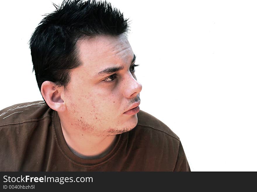 Portrait of young man posing for camera. Canon EOS 20D ISO100. Portrait of young man posing for camera. Canon EOS 20D ISO100