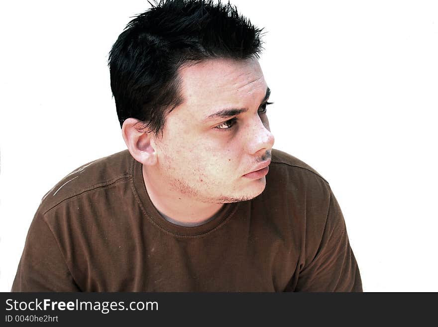 Portrait of young man posing for camera. Canon EOS 20D ISO100. Portrait of young man posing for camera. Canon EOS 20D ISO100