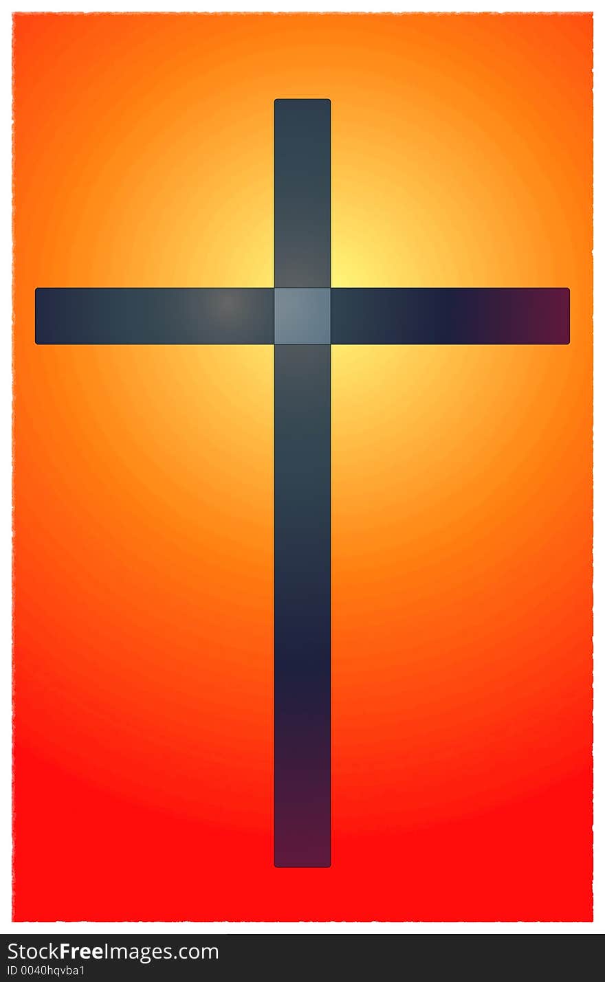 This is a religious cross. This is a religious cross.