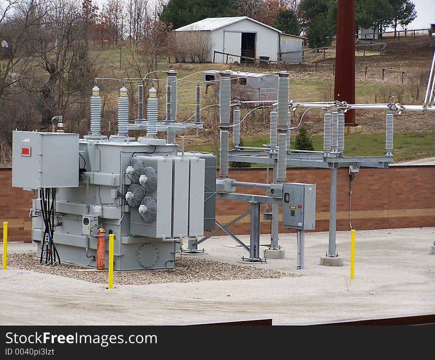 Substation transformer