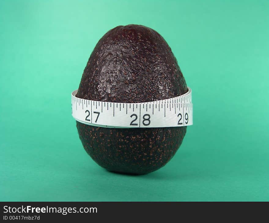 High resolution digital photo of an avocado and a measuring tape symbolize healthy diet, cancer/disease prevention and body weight control. It is a â€œPRESCRIPTIONS FOR HEALTHâ€!. High resolution digital photo of an avocado and a measuring tape symbolize healthy diet, cancer/disease prevention and body weight control. It is a â€œPRESCRIPTIONS FOR HEALTHâ€!