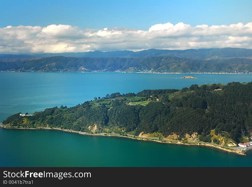 Landscape aerial view