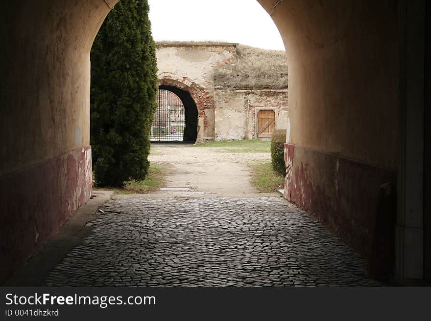 East gate of the Fortress of Oradea. East gate of the Fortress of Oradea