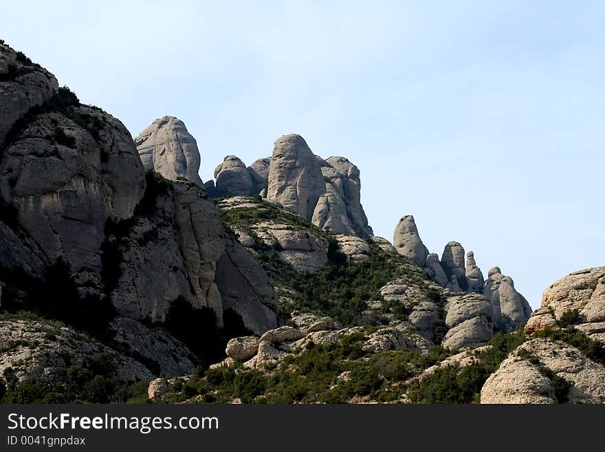 Montserrat mountain, Catalonia, Spain