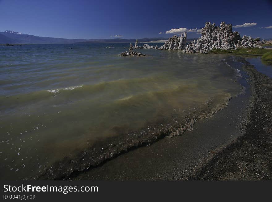 Shores of Mono Lake, California