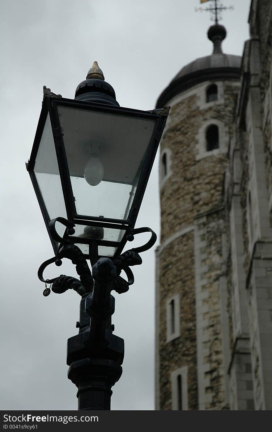 Lantern at London Tower. Lantern at London Tower