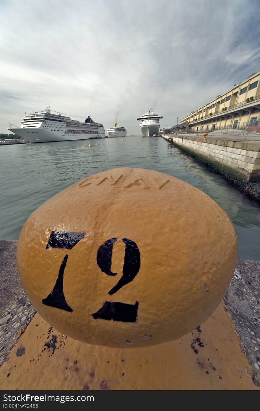 Kay Nr.72 at the harbour of Venice,Italy