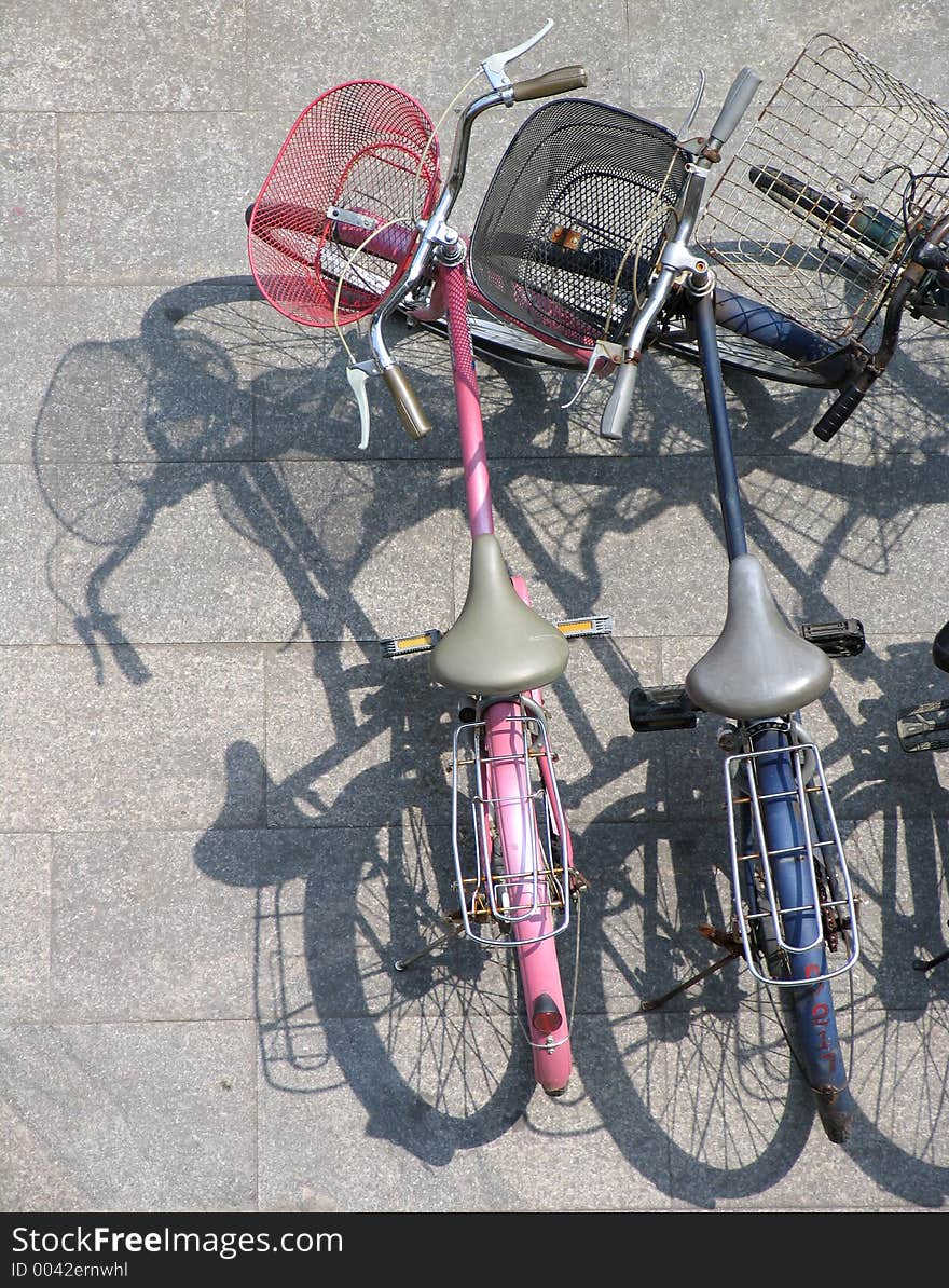 Bikes & shadows