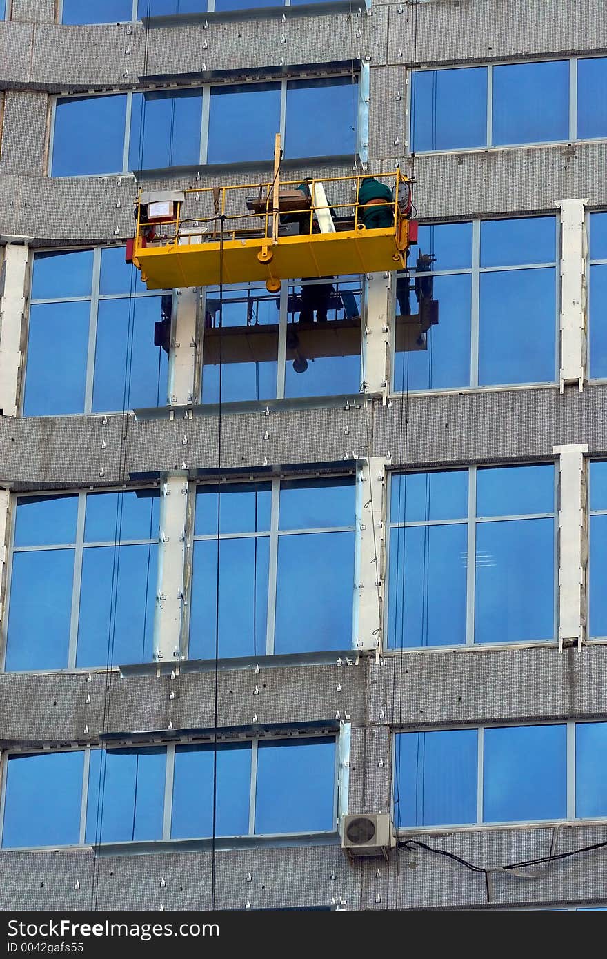 High-altitude washermen of windows