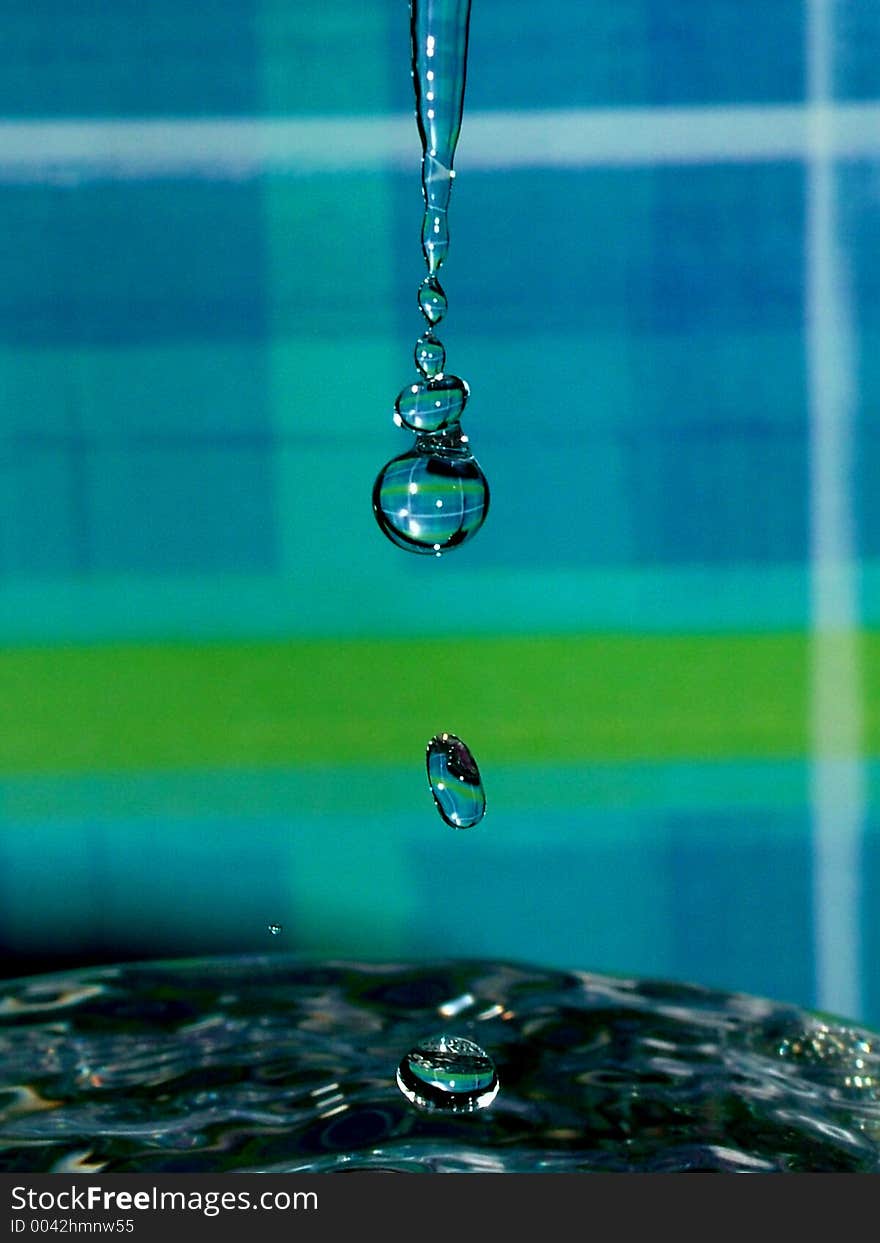 Water drops. Water drops