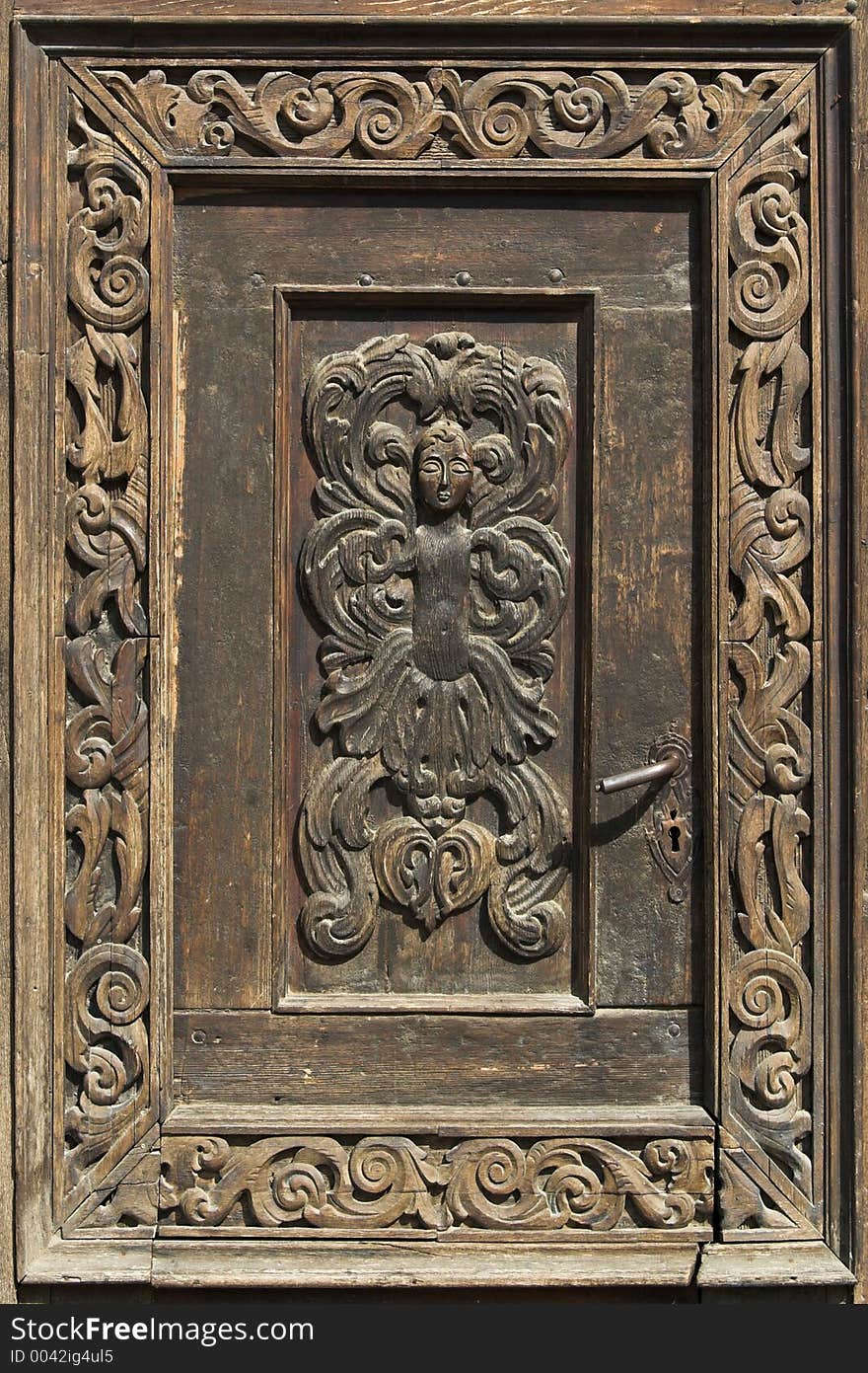 Handcrafted door