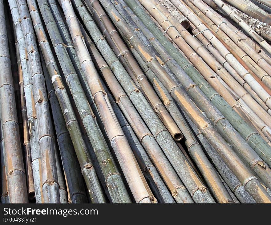 Bamboo girders texture