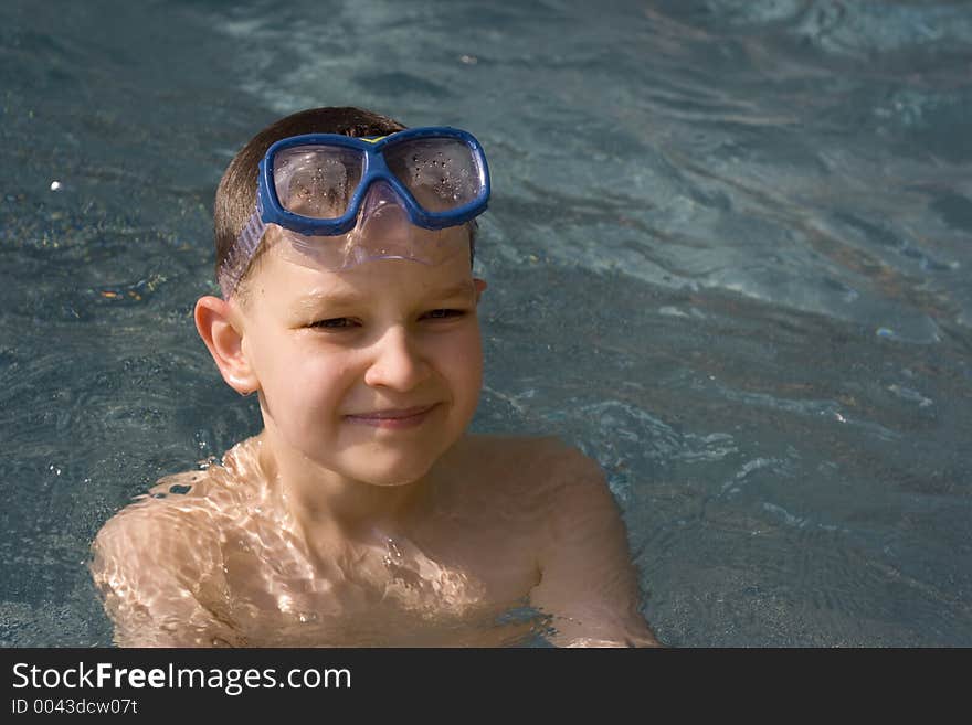 Boy in water