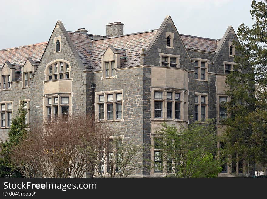 Old stone building. Old stone building