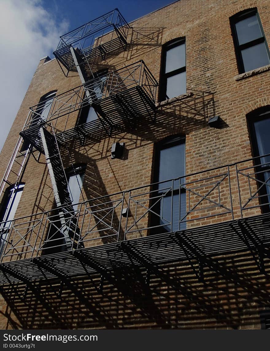 Old fire escape