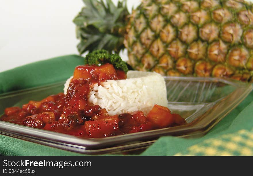 Pineapple sauce