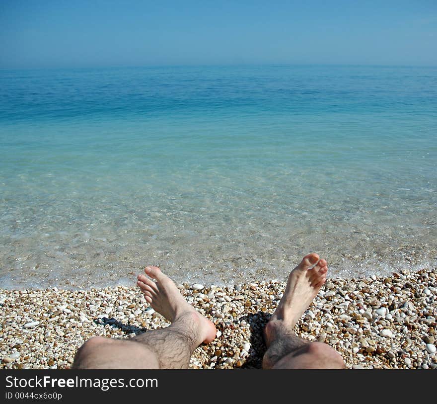 Italys adriatic coast and feet