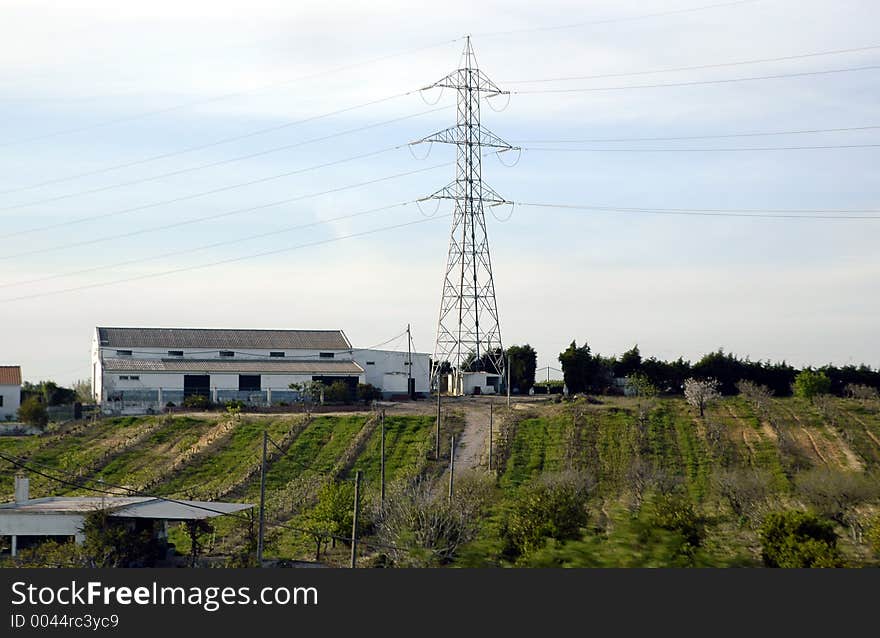 High Voltage Tower