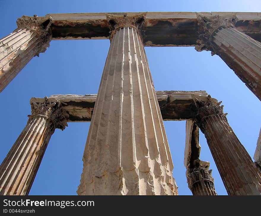 Temple of Olympian Zeus Ruins, Athens, Greece