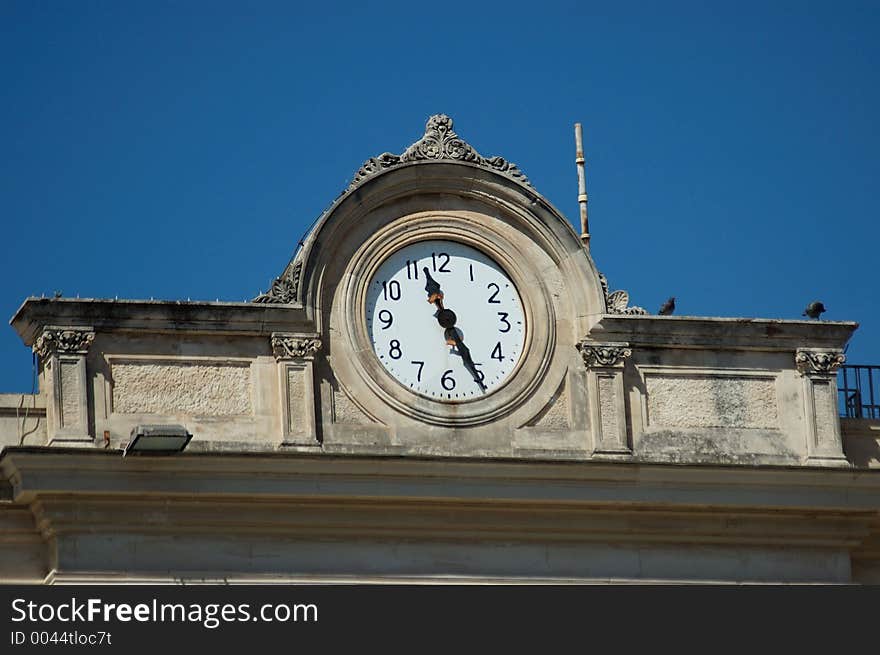 Ancient clock