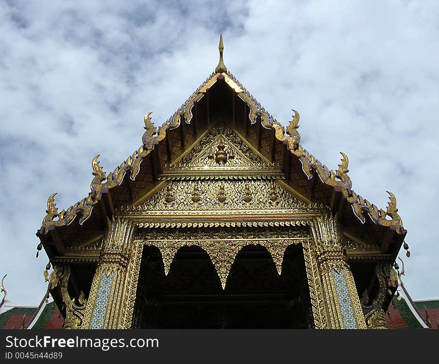 Temple, Asia. Temple, Asia