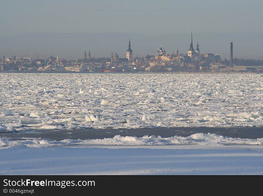 Panorama of Tallinn