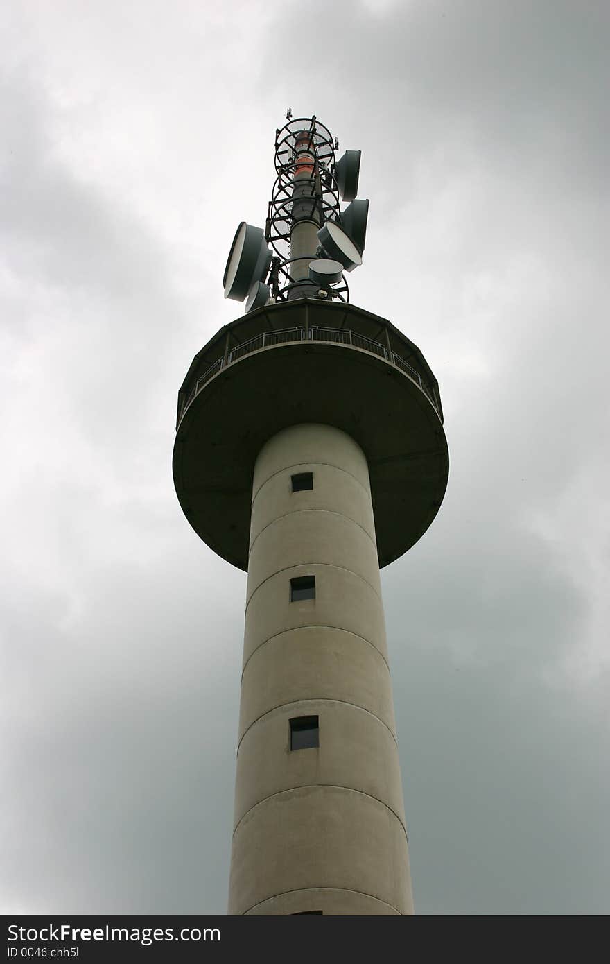 Communication tower in germany