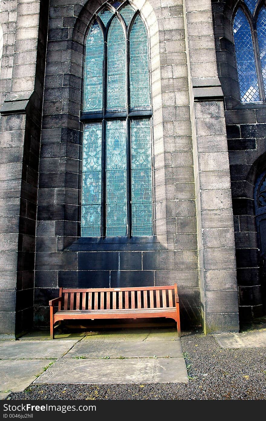 Bench by the Church