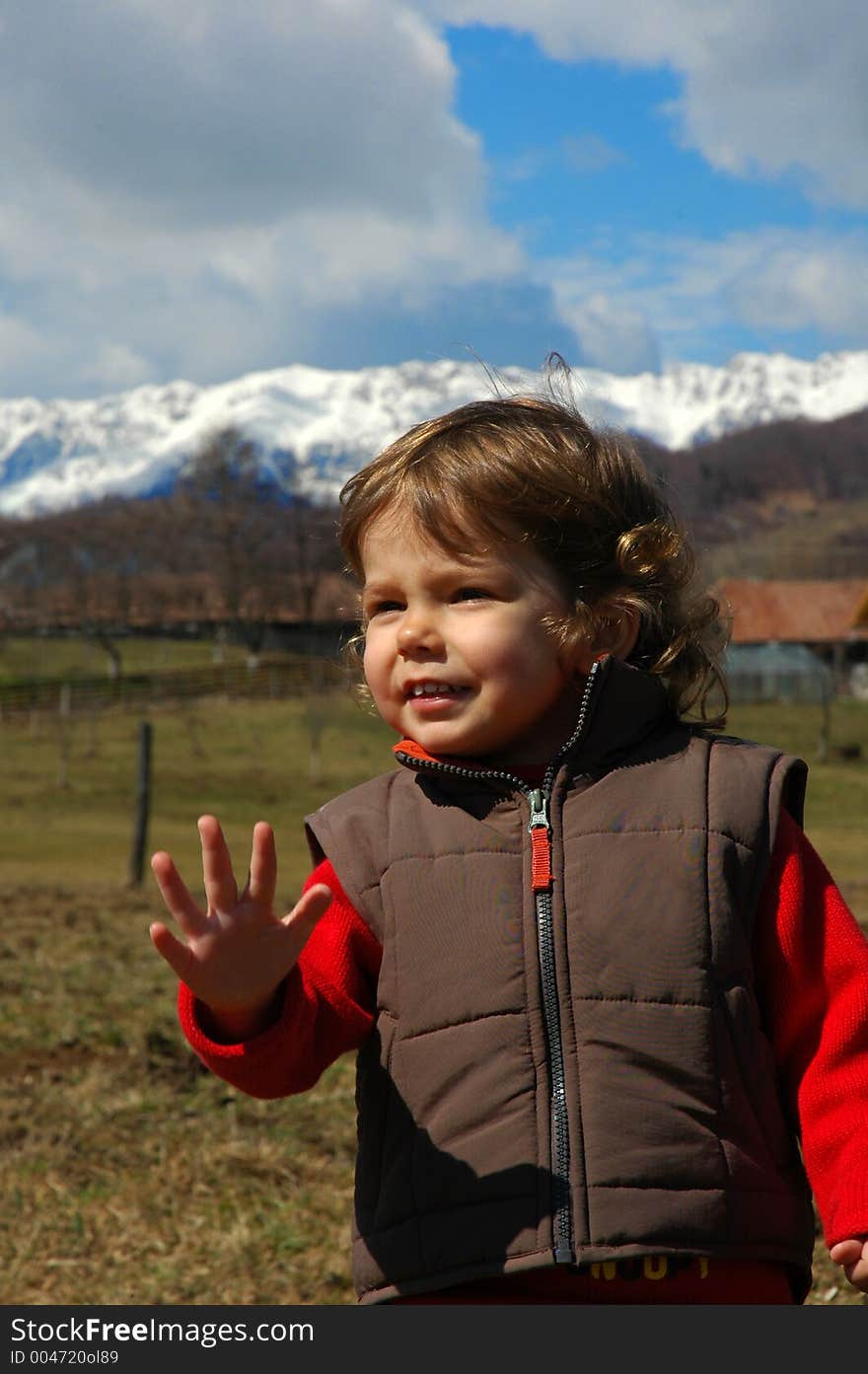 Young mountaineer