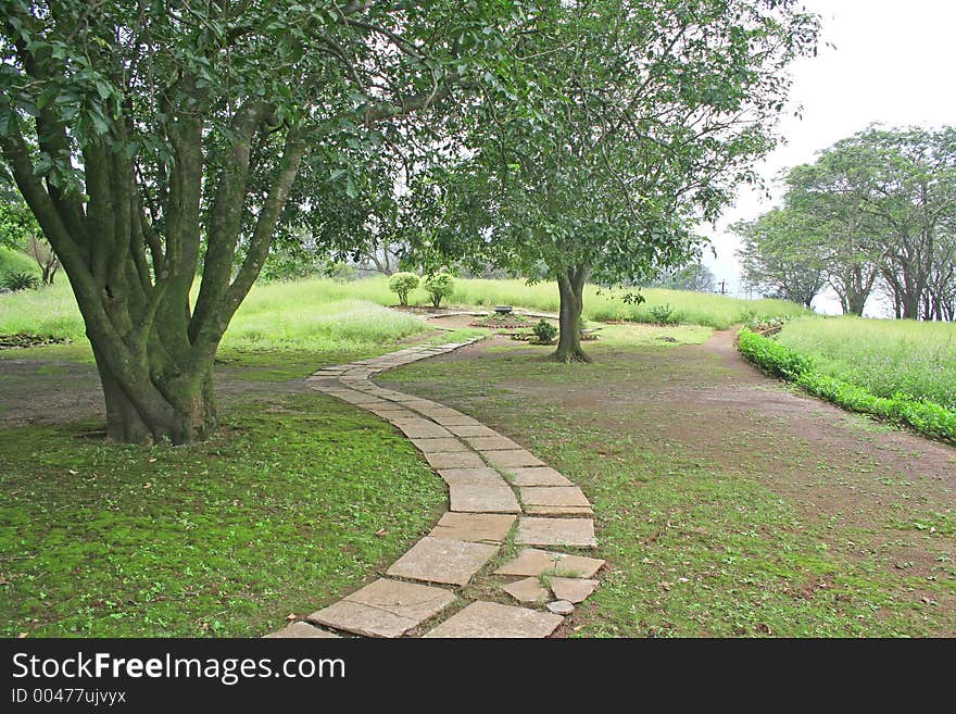 Garden Walking Pathway