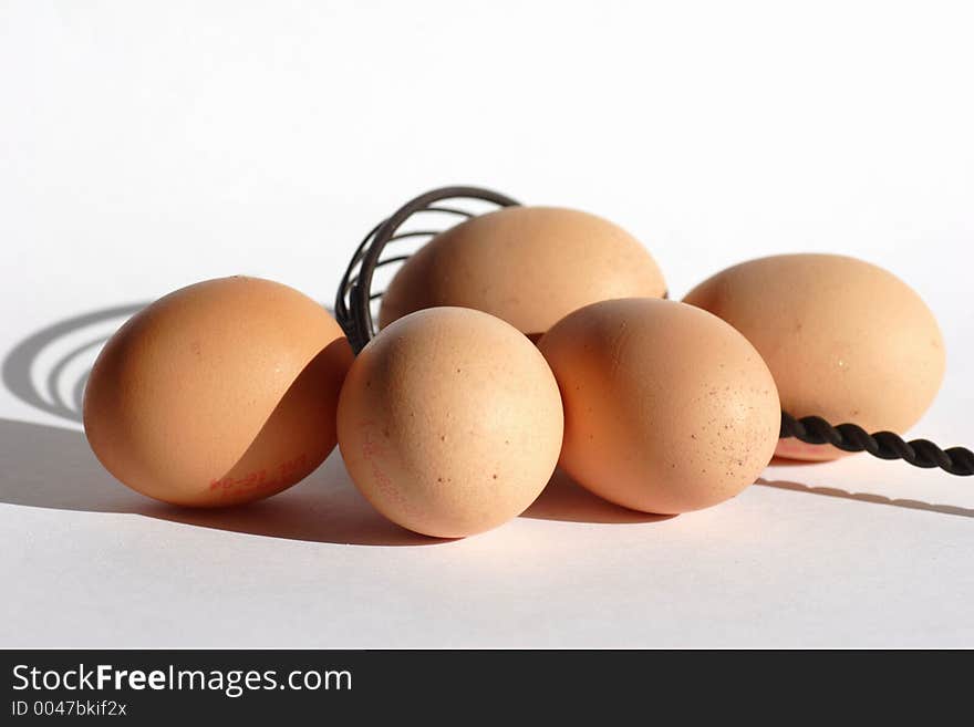 Brown eggs