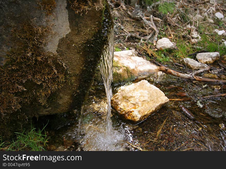 Mountain spring