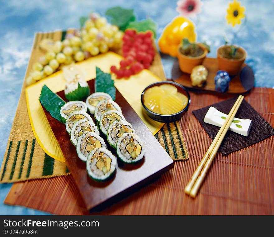 Korean Food specialties arrangement