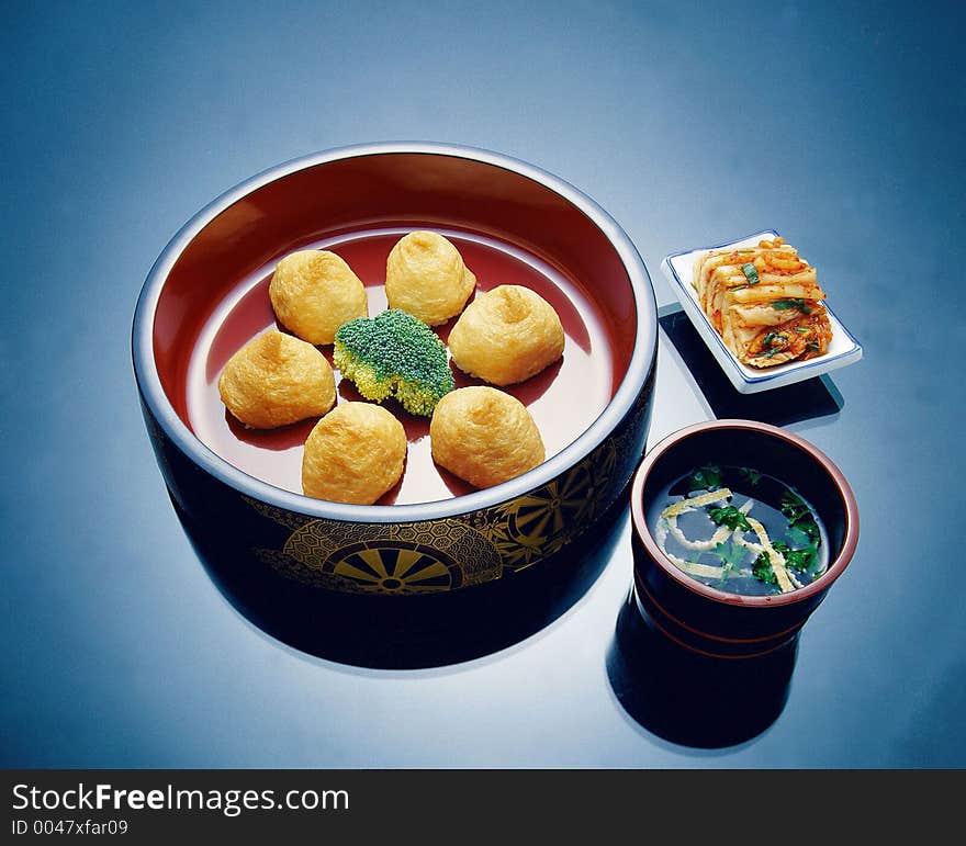 Korean Food display