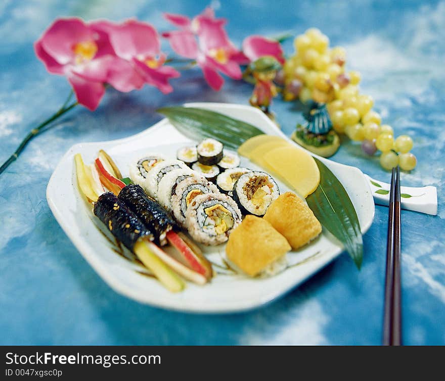 Korean Food display