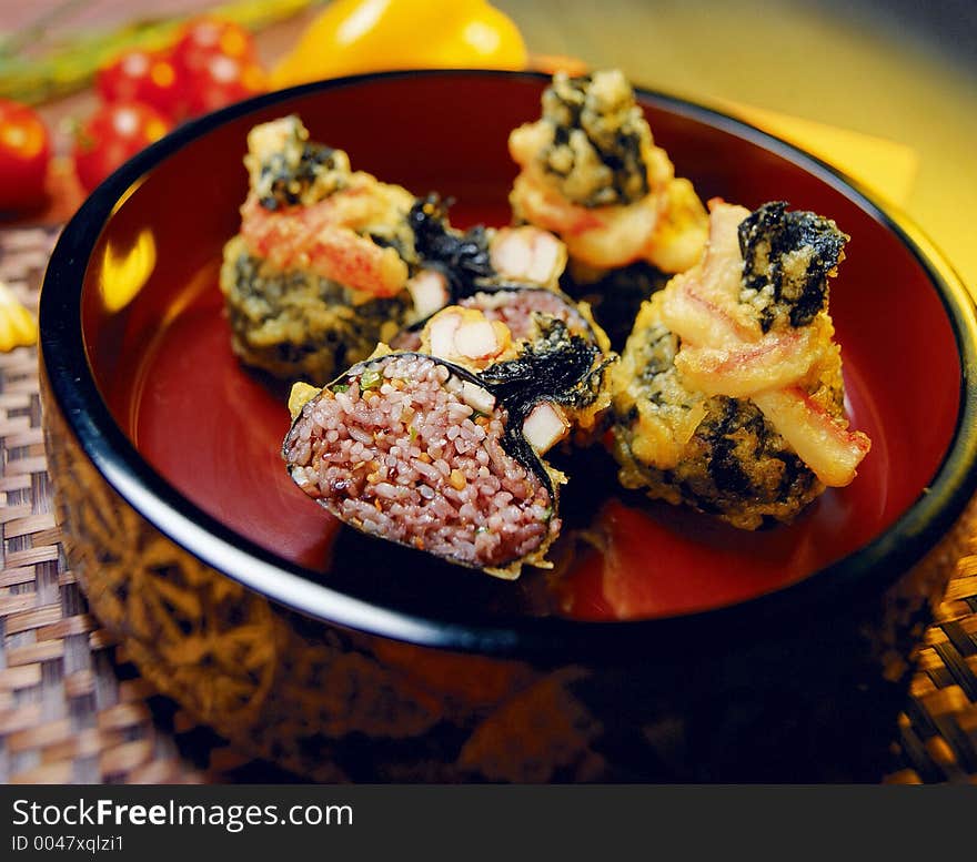 Korean Food display