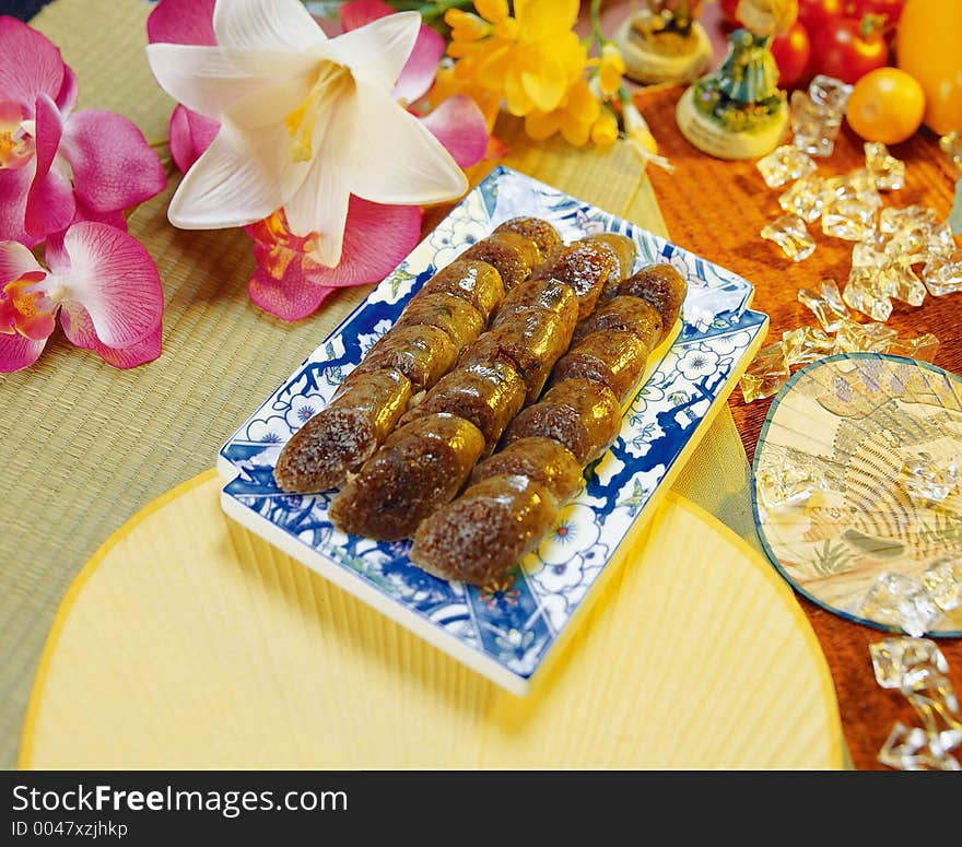 Korean Food display