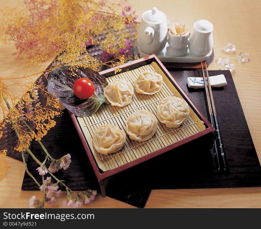 Korean Food display