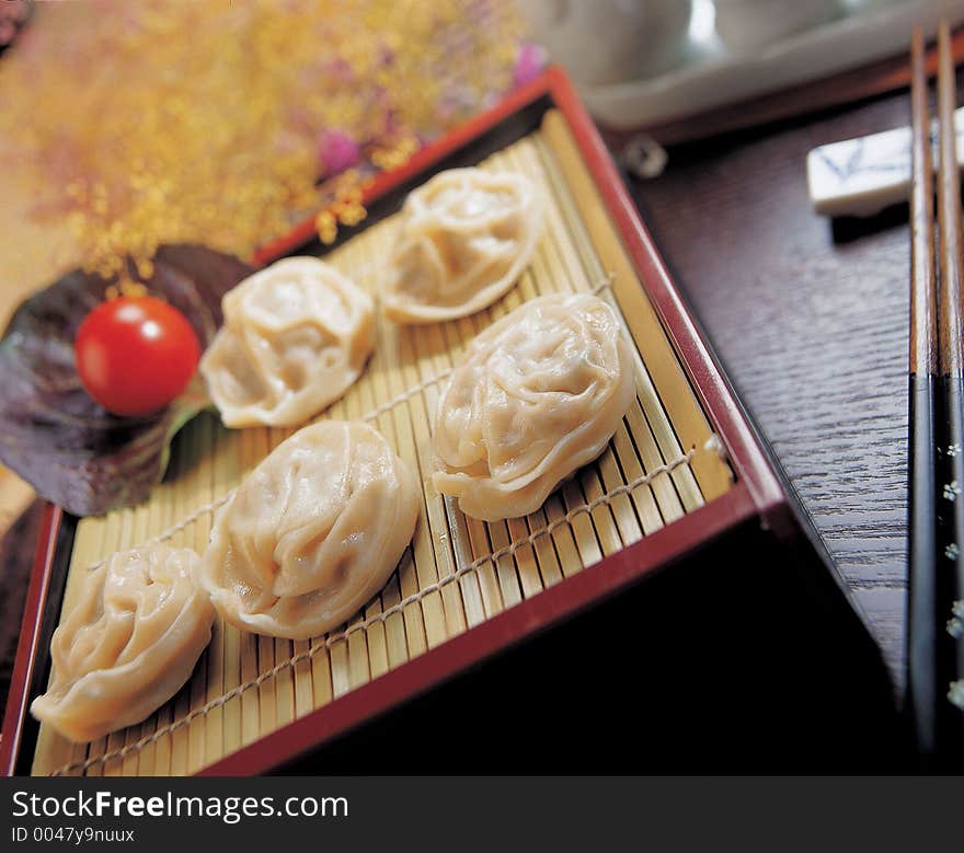 Korean Food display