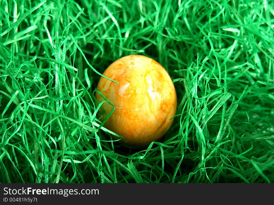 Digital photo of a easter egg.