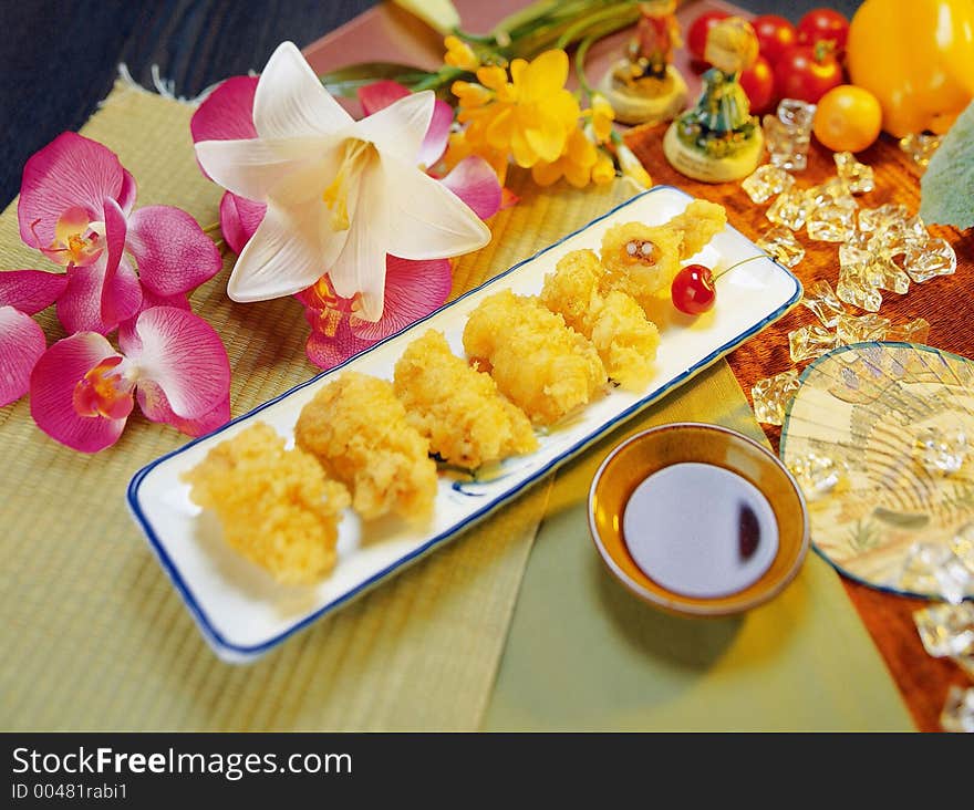 Korean Food display